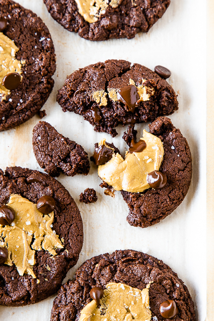 Chocolate Brownie Cookies with SunButter